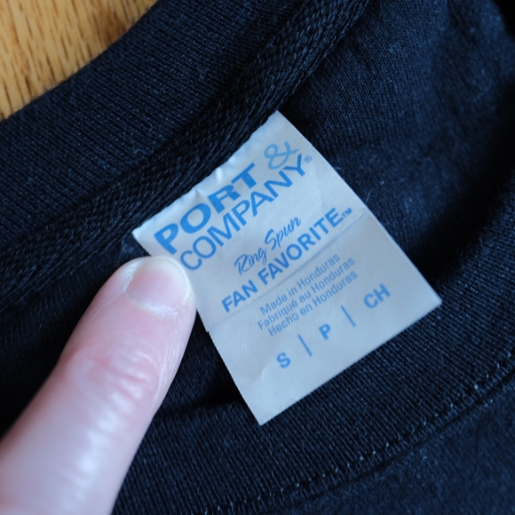 Port & Co. Rolling Stones Gold Leopard Tongue Sweatshirt, Size S - Picture 4 of 4